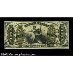 Fr. 1355 50c Third Issue Justice Very Choice New. A super bright, hand-signed Red Back Justice. But.