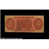 Image 2 : Fr. 1355 50c Third Issue Justice New. The paper is aged on this well margined, hand-signed Red Back.