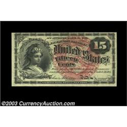 Fr. 1267 15c Fourth Issue Very Choice New. Gem but for the centering. Fresh and original. Important.