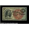 Image 1 : Fr. 1271 15c Fourth Issue Very Choice New. A very nice smaller-seal 15c note, just a hair of margin.