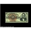 Image 1 : Fr. 1374 50c Fourth Issue Lincoln About New. The bottom margin is unusually broad, which in this cas