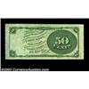 Image 2 : Fr. 1376 50c Fourth Issue Stanton Very Choice New. Spectacular color is the standout feature of this