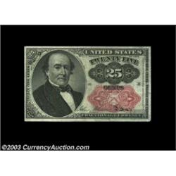 Fr. 1309 25c Fifth Issue Gem New. An extremely nice example of this common Fractional note. Importan