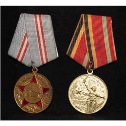 A2. Soviet Russian Medal Pair.