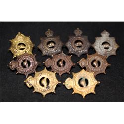 B13. Canadian Army Service Corps Collar Badge lot