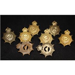 B14. Canadian Army Service Corps Collar badge lot