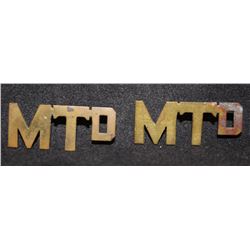 B43. Mounted Troops shoulder titles