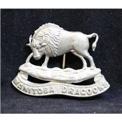 B52. 12th Manitoba Dragoons Cap Badge