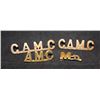 Image 1 : C6. Canadian Army Medical Corps Shoulder Title Lot
