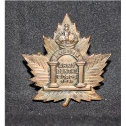 C14. Canadian Dental Corps Cap Badge