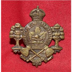 C31. Canadian Forestry Battalion Cap Badge