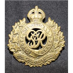 D9. GEO VI Canadian Engineers Cap Badge