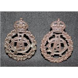 D32. Canadian Army Dental Corps Cap Badge lot