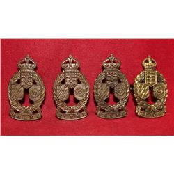 D46. Royal Canadian Electrical & Mechanical Engineers Collar badge lot