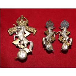 D48. RCEME, Cap/Collar badge set