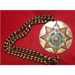 D58. Chaplain Corps Medallion & Chain