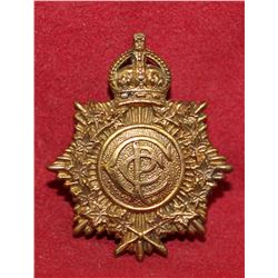 D59. Canadian Postal Corps Cap Badge