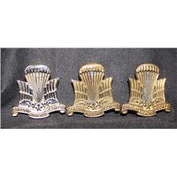 D68. Canadian Parachute Corps Cap Badge Lot
