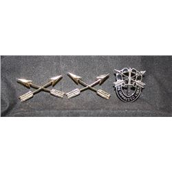 D76. Special Forces, USA/CANADA, insignia lot