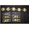 Image 2 : D82. Canadian Woman's Army Corps, collar, title, button lot