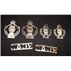 Image 2 : D83. RCAC, Royal Canadian Armoured Corps, Cap/Collar, Title lot