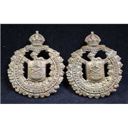 D103. Lord Strathcona's Horse, Royal Canadians Cap badge lot