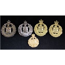 D104. Lord Strathcona's Horse Collar Badge lot.