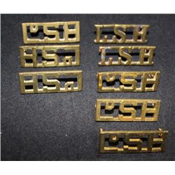 D105. Lord Stratchona's Horse Shoulder badge lot