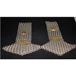 D106. Fort Garry Horse Chain Mail shoulder lot