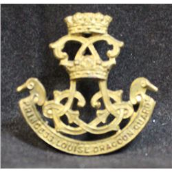 D120. Princess Louise Dragoon Guards, Cap badge