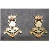 Image 2 : D125. IV Princess louise Dragoon Guards Collar badge pair