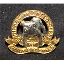 D135. Manitoba Mounted Rifles Collar badge