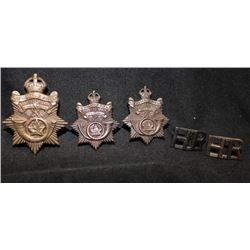 D154. Halifax Rifles Badge Lot