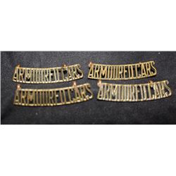 D169. 2nd Armoured Car Regiment Shoulder Title lot