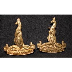 D170. Canadian Armoured Carrier (Kangaroos) Cap Badge Lot