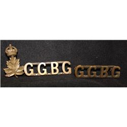 D171. Governor Generals Body Guard badge lot