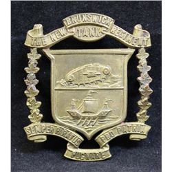 D194. New Brunswick Regiment Tank Cap badge
