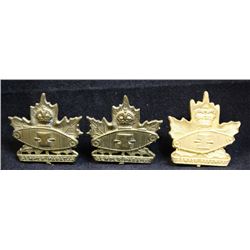 D199. Essex Regiment Tank Collar badge Lot
