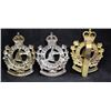 Image 2 : D201. The Sherbrooke Regiment Cap Badge Lot