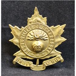 D203. Les Fusiliers De Sherbrooke Cap badge