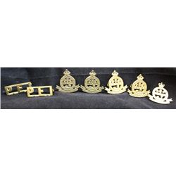 D207. Prince Edward Island Regiment Collar/Title lot