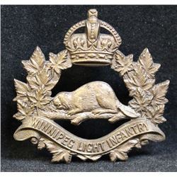 D211. Winnipeg Light Infantry Cap badge