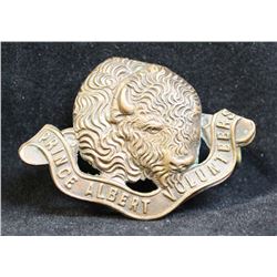 D216. Prince Albert Volunteers Cap Badge