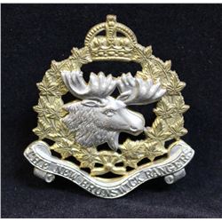 D231. New Brunswick Rangers Cap Badge