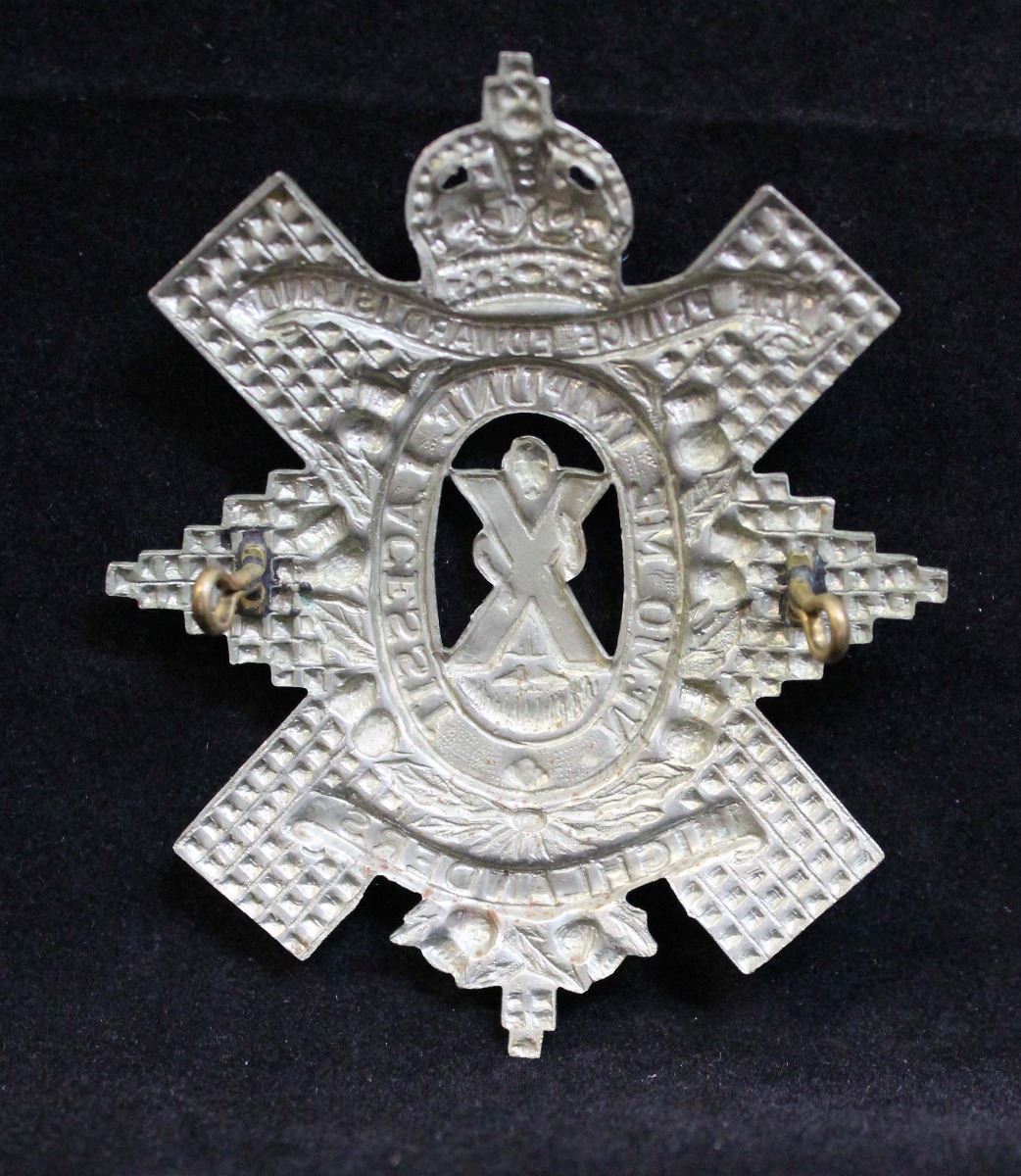 D234. Prince Edward Island Highlanders Cap Badge