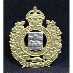 D237. Le Regiment De Joliette Cap Badge