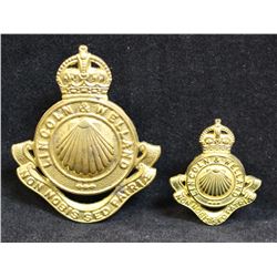 D247. Lincoln and Welland Regiment Cap/Collar lot