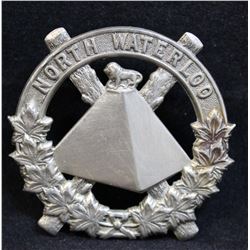 D262. North Waterloo Regiment Cap Badge