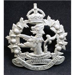 D267. The Lorne Scotts Cap badge