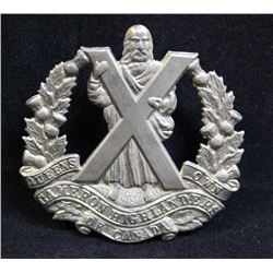 D273. Cameron Highlander of Canada, Winnipeg, Cap Badge